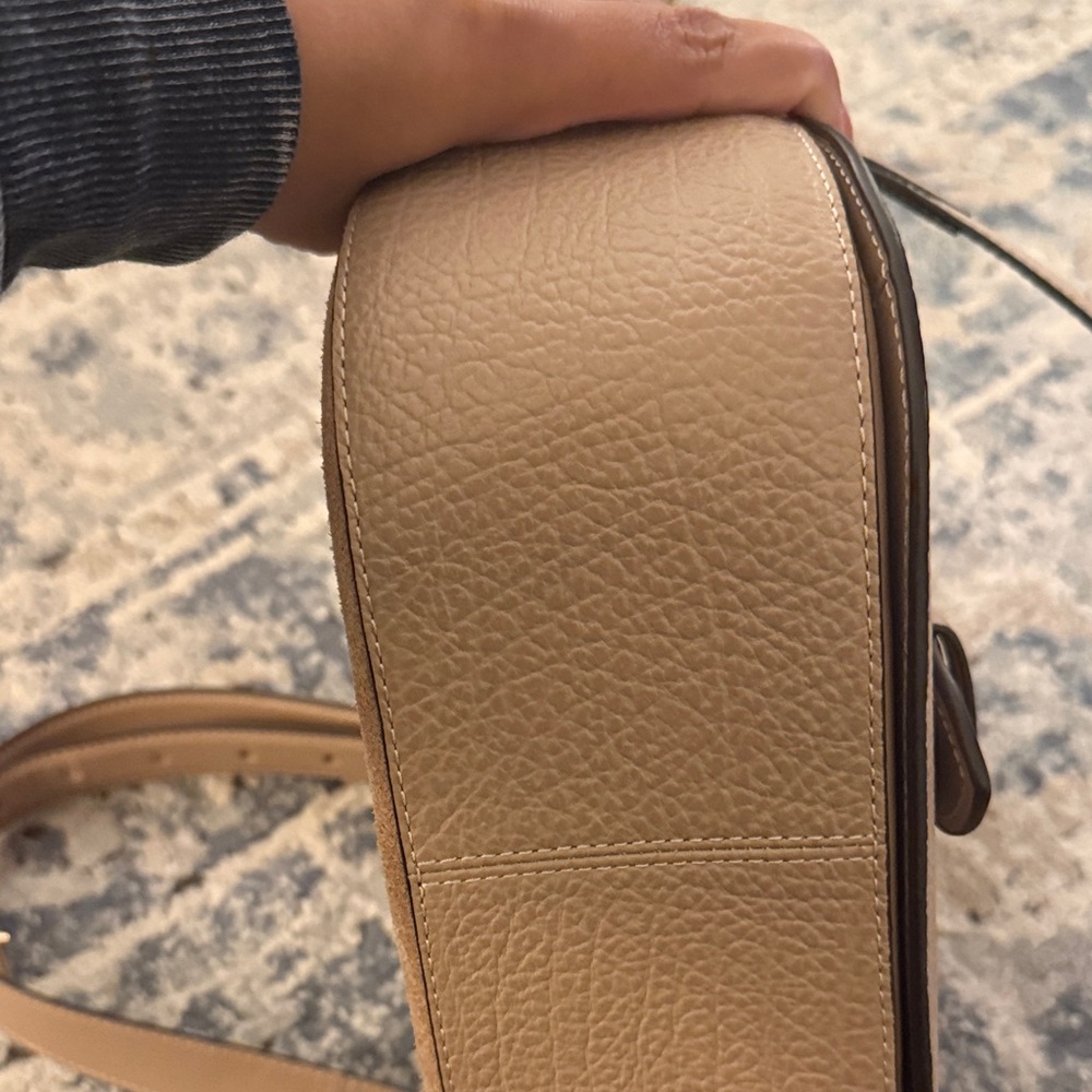 Coach 2 way suede/ leather bag - Picture 5 of 16